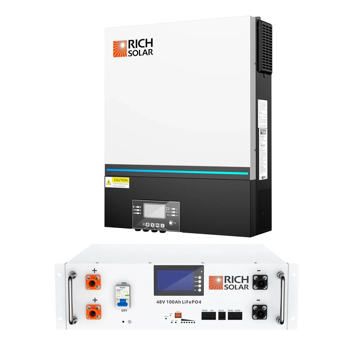 Rich Solar NOVA 6548 6500 Watt (6.5KW) 48 Volt Off-Grid Hybrid Solar Inverters