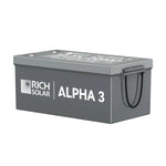 Rich Solar Alpha 3 12V 300Ah Lithium Iron Phosphate Battery