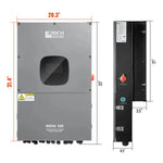 Rich Solar NOVA 12K PV Hybrid Inverter 48V 120/240V Split Phase