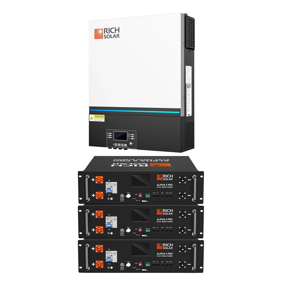 Rich Solar NOVA 6548 6500 Watt (6.5KW) 48 Volt Off - Grid Hybrid Solar Inverters - Off Grid Stores