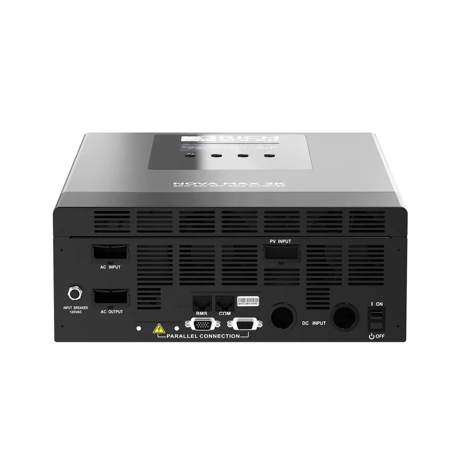 Rich Solar NOVA MAX 3K 2026 24V 3000W Off-Grid Hybrid Inverter