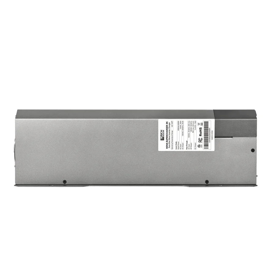 Rich Solar NOVA SUPERCHARGER 3K 3000W 12V Pure Sine Wave Inverter Charger