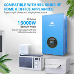 SunGoldPower 15000W 48V Split Phase Pure Sine Wave Inverter Charger