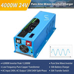 SunGoldPower 4000W DC 24V Split Phase Pure Sine Wave Inverter With Charger
