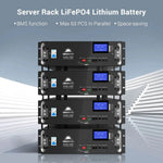 SunGoldPower 48V 100Ah Server Rack LiFePO4 Lithium Battery