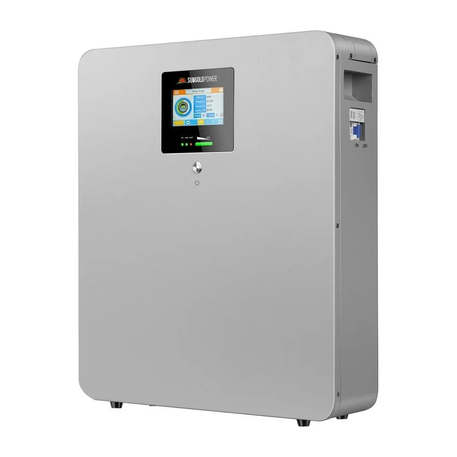 SunGoldPower CoreX 5 Elite Wall Mounted 48V 100AH Residential Energy Storage Battery Pack - Off Grid Stores