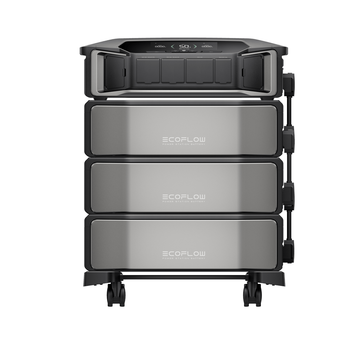 EcoFlow DELTA Pro Ultra Kits - Inverter + Batteries + Choose Custom Solar Panel Bundle Option